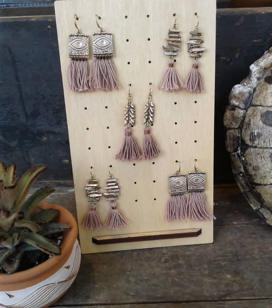 Minimalist 30 Pair Post Earring Display
