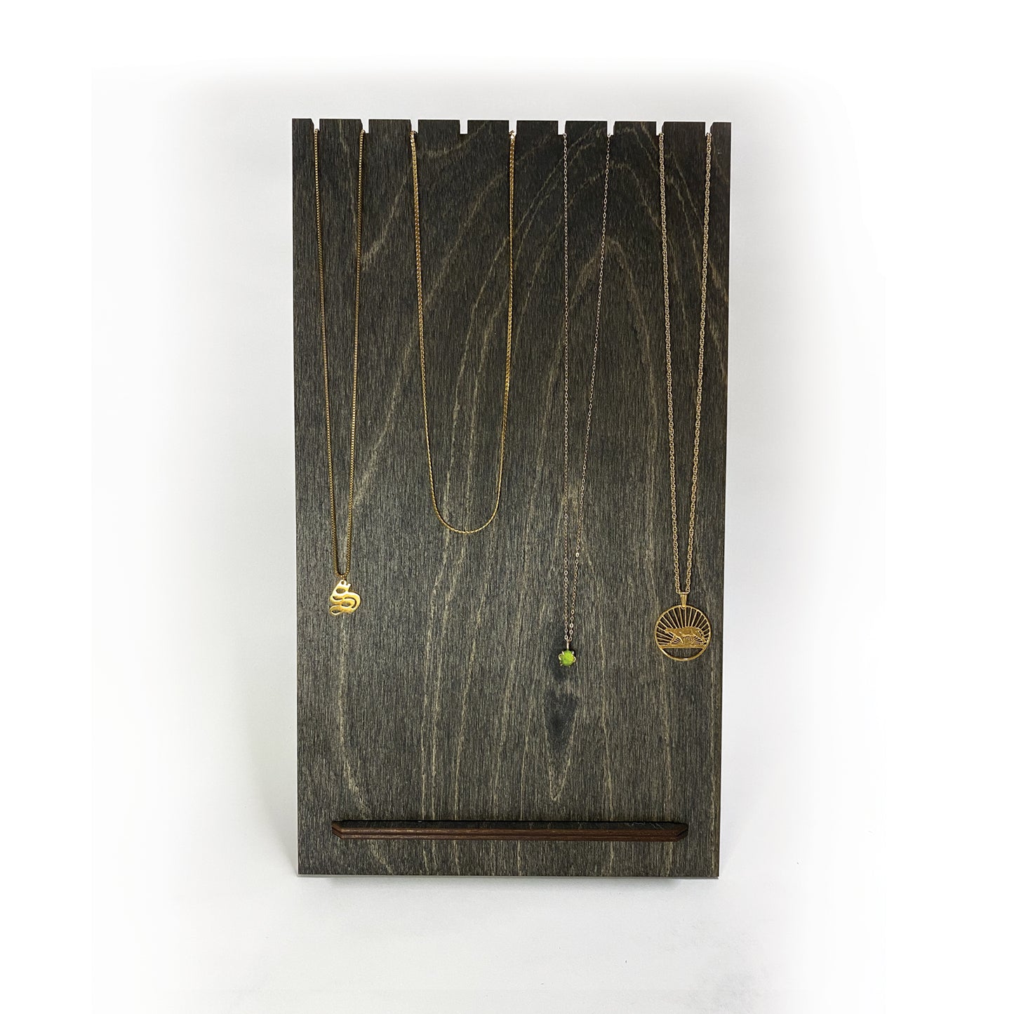 Compact Minimalist Necklace Displays 14"