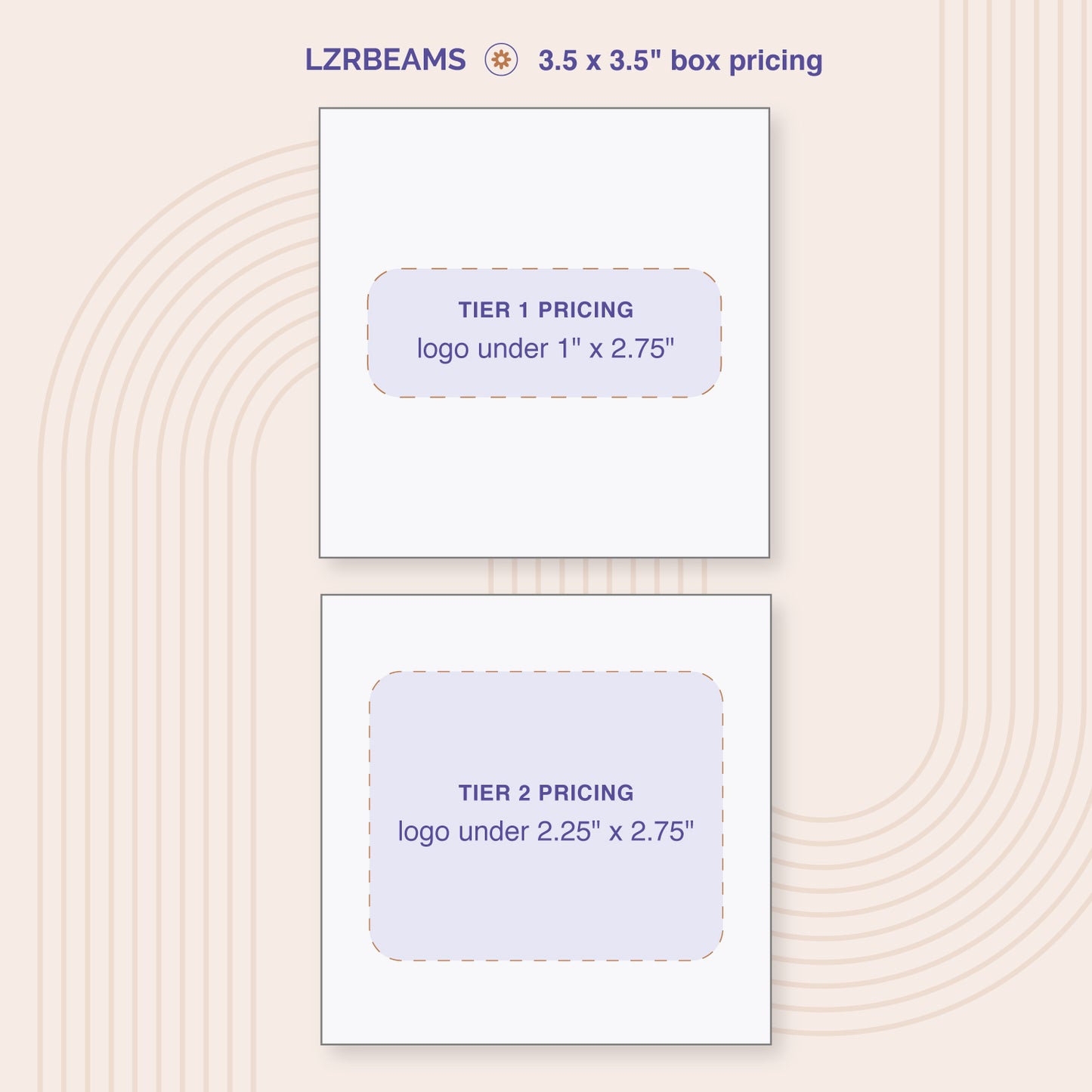 Matte Black 3.5 x 3.5 x 1" Custom Branded Lasercut Boxes
