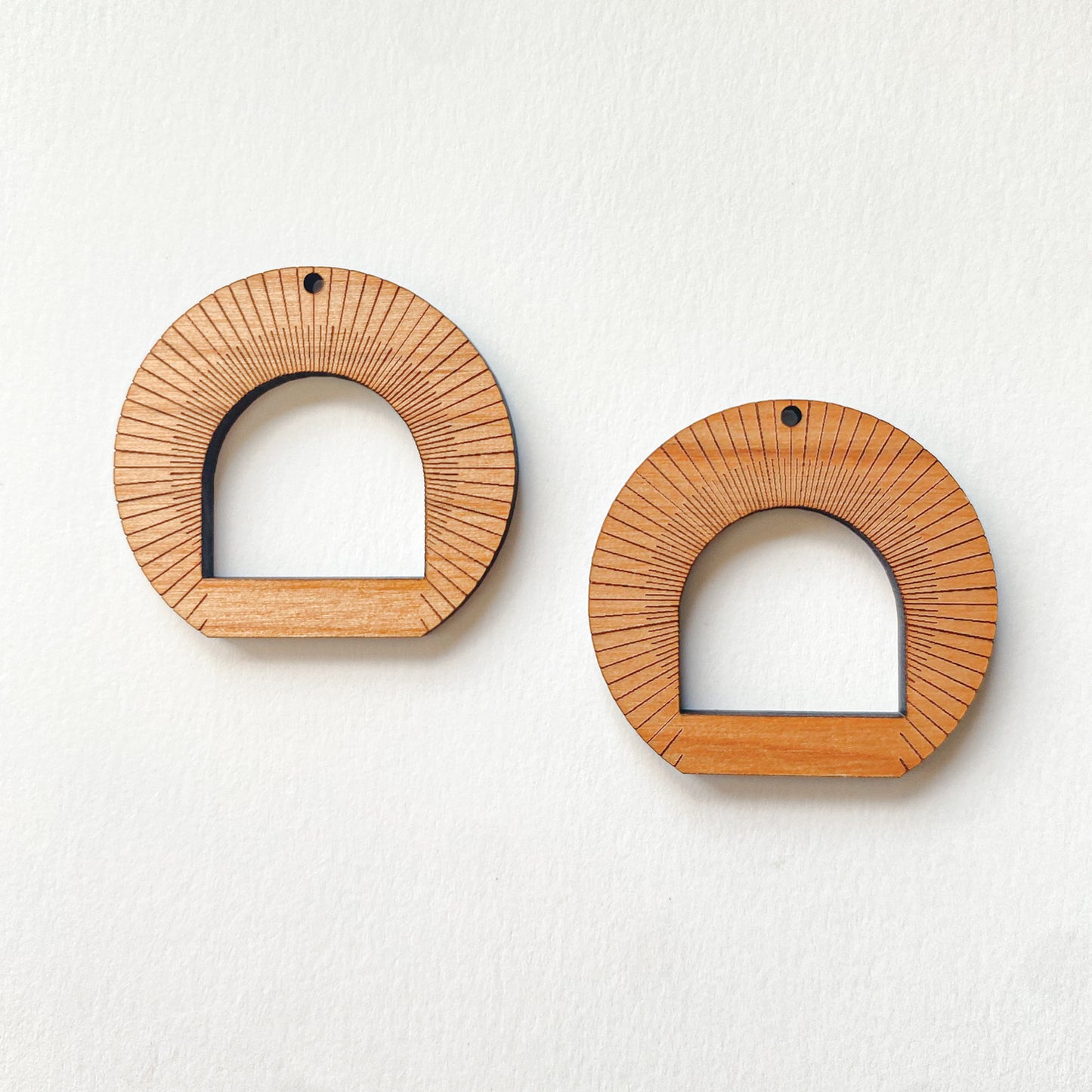 Halo - Macrame Earring Blank