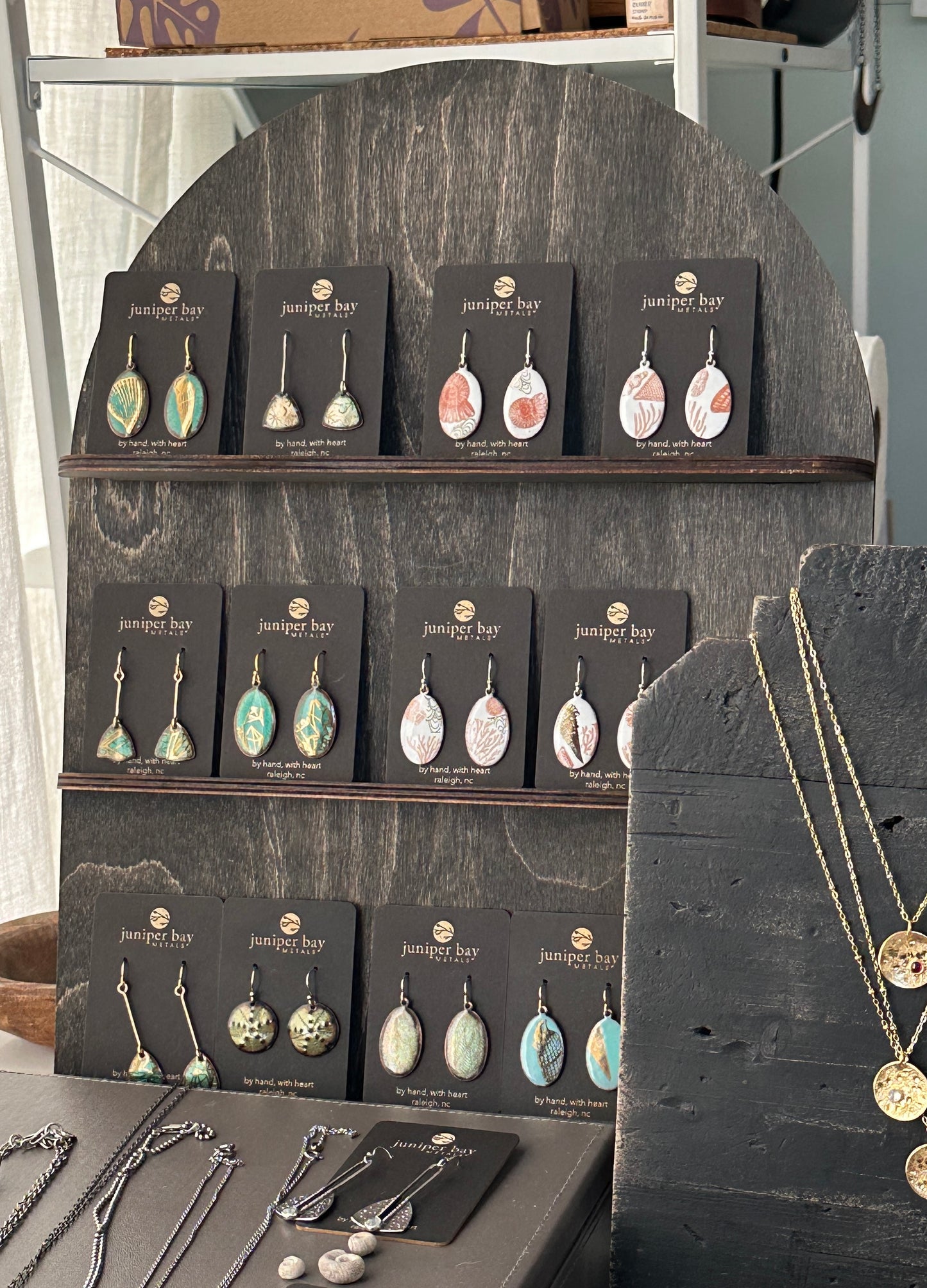 NEW* Arch Jewelry Card Shelf Display