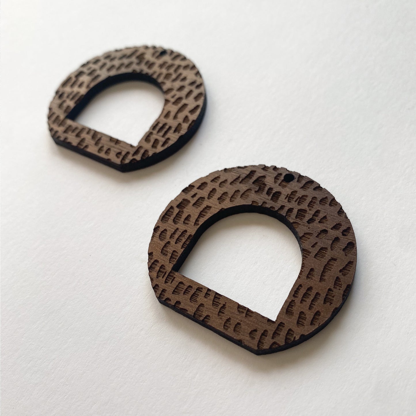 Speckled - Macrame Earring Blank