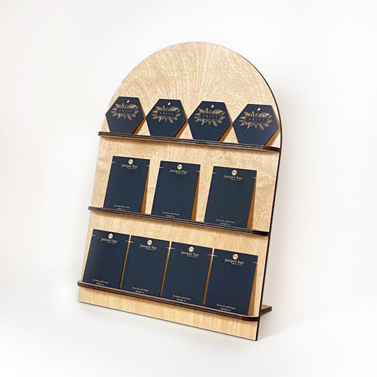 NEW* Arch Jewelry Card Shelf Display