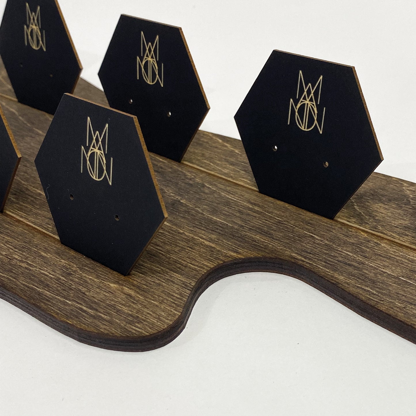 Puddle Slotted Card Display