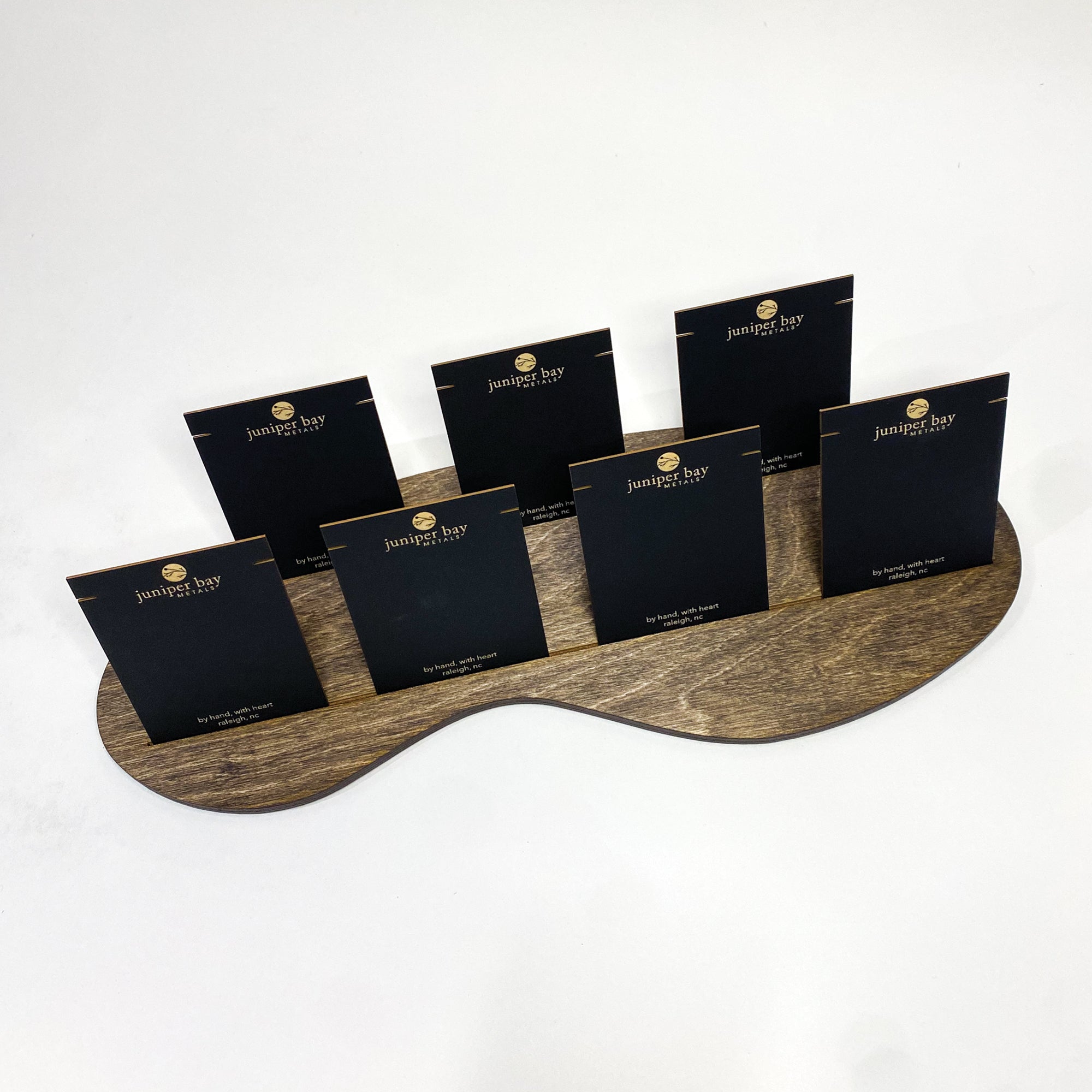 Wave Slotted Card Display – Lzrbeams